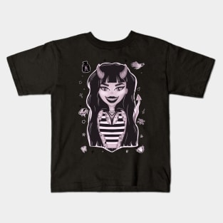 Satan Girl Kids T-Shirt